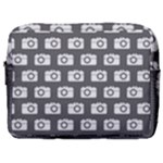 Modern Chic Vector Camera Illustration Pattern Make Up Pouch (Large)