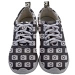 Modern Chic Vector Camera Illustration Pattern Mens Athletic Shoes