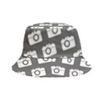 Modern Chic Vector Camera Illustration Pattern Bucket Hat