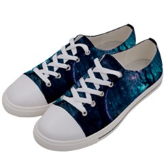 Path Forest Wood Light Night Women s Low Top Canvas Sneakers by Jancukart