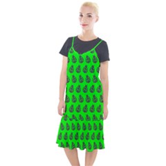 Ladybug Vector Geometric Tile Pattern Camis Fishtail Dress by GardenOfOphir