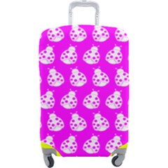 Ladybug Vector Geometric Tile Pattern Luggage Cover (large) by GardenOfOphir