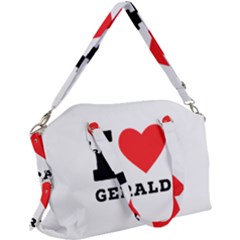 I Love Gerald Canvas Crossbody Bag