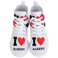 I Love Albert Women s Lightweight High Top Sneakers by ilovewhateva