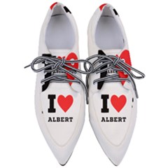 I Love Albert Pointed Oxford Shoes by ilovewhateva