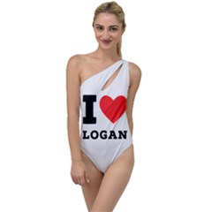 I Love Logan To One Side Swimsuit by ilovewhateva