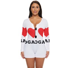 I Love Logan Long Sleeve Boyleg Swimsuit by ilovewhateva