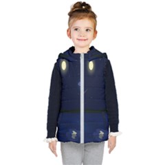 Alien Navi Kids  Hooded Puffer Vest by nateshop