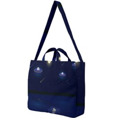 Alien Navi Square Shoulder Tote Bag by nateshop