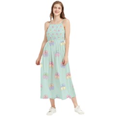 Butterfly-15 Boho Sleeveless Summer Dress by nateshop