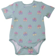 Butterfly-15 Baby Short Sleeve Bodysuit by nateshop