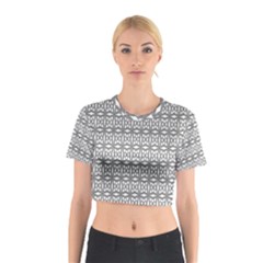 Celtic-knot 01 Cotton Crop Top by nateshop