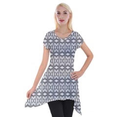 Celtic-knot 01 Short Sleeve Side Drop Tunic by nateshop