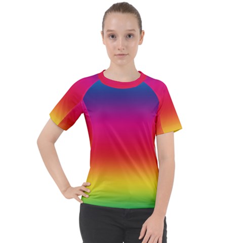 Spectrum Women s Sport Raglan Tee by nateshop