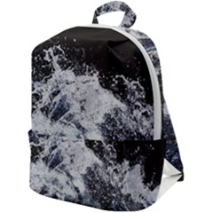 Tempestuous Beauty Art Print Zip Up Backpack by dflcprintsclothing