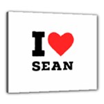 I love sean Canvas 24  x 20  (Stretched)