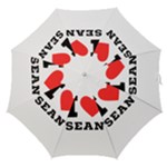 I love sean Straight Umbrellas