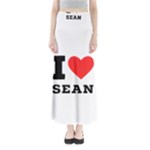 I love sean Full Length Maxi Skirt