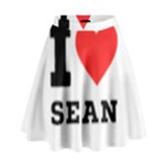 I love sean High Waist Skirt