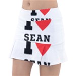I love sean Classic Tennis Skirt