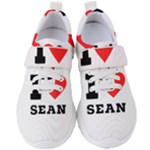 I love sean Women s Velcro Strap Shoes