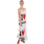 I love sean Cami Maxi Ruffle Chiffon Dress