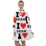 I love sean All Frills Chiffon Dress