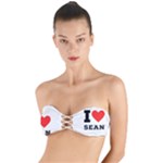 I love sean Twist Bandeau Bikini Top