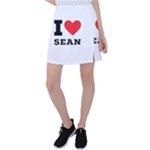 I love sean Tennis Skirt