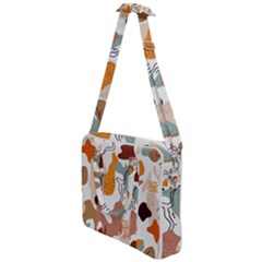 Shapes Pattern Cross Body Office Bag by BlackRoseStore