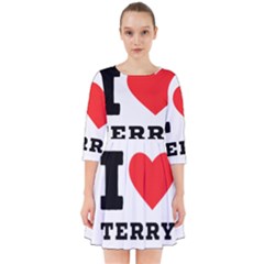 I Love Terry  Smock Dress by ilovewhateva