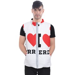 I Love Terry  Men s Puffer Vest by ilovewhateva