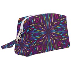 Kaleidoscope Wristlet Pouch Bag (large) by nateshop