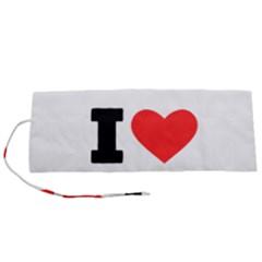 I Love Jeremy  Roll Up Canvas Pencil Holder (s) by ilovewhateva