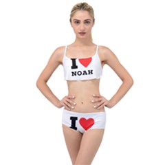 I Love Noah Layered Top Bikini Set by ilovewhateva