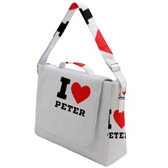 I Love Peter Box Up Messenger Bag by ilovewhateva