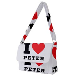 I Love Peter Full Print Messenger Bag (s) by ilovewhateva