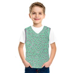 Leaves-015 Kids  Basketball Tank Top by nateshop