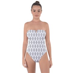 Ornamental 01 Tie Back One Piece Swimsuit by nateshop