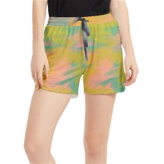 Paint-19 Women s Runner Shorts by nateshop