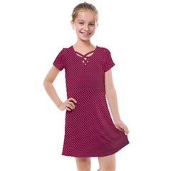 Red Kids  Cross Web Dress by nateshop