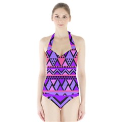 Seamless-101 Halter Swimsuit by nateshop