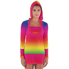 Spectrum Long Sleeve Hooded T-shirt