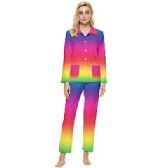 Spectrum Womens  Long Sleeve Velvet Pocket Pajamas Set by nateshop