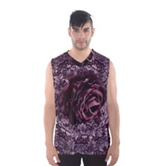 Rose Mandala Men s Basketball Tank Top by MRNStudios