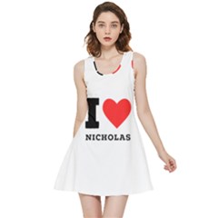 I Love Nicholas Inside Out Reversible Sleeveless Dress by ilovewhateva