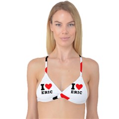 I Love Eric Reversible Tri Bikini Top by ilovewhateva