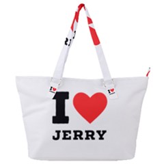 I Love Jerry Full Print Shoulder Bag by ilovewhateva