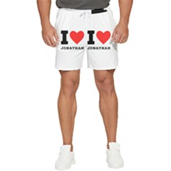 I Love Jonathan Men s Runner Shorts by ilovewhateva