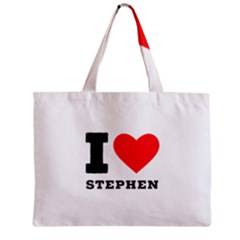 I Love Stephen Zipper Mini Tote Bag by ilovewhateva